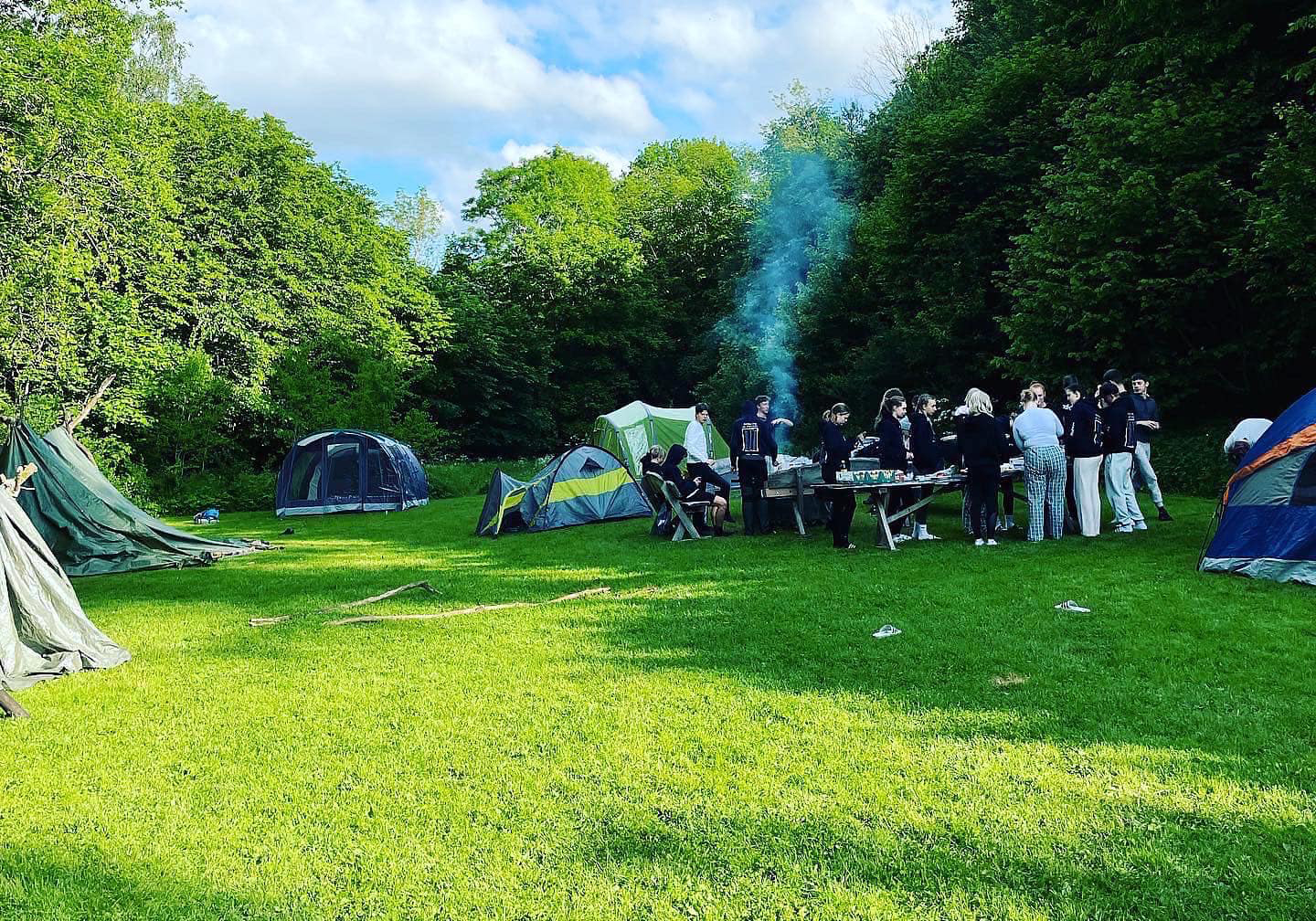 Tält, Kickoff, Rönne å, Skåne, Helsingborg, Malmö, Hässleholm , Klippan, Ängelholm , Örkelljunga , Höör